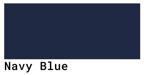 color code of navy blue